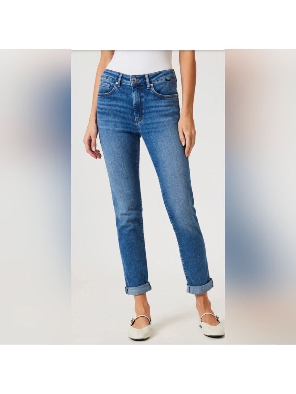 Mavi Kathleen High Rise Slim Boyfriend Jeans Size 31/32